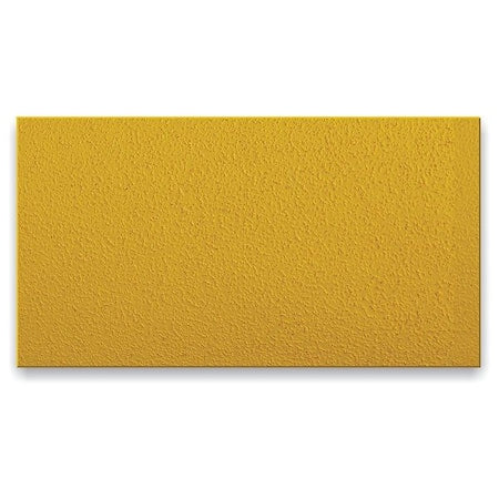 Preformed Thermoplastic Pavement Markings, Thermoplastic, 24 in Length, 3 ft Width, Yellow