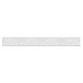 Preformed Thermoplastic Pavement Markings, Thermoplastic, 4 in Length, 3 ft Width, White