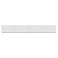 Preformed Thermoplastic Pavement Markings, Thermoplastic, 6 in Length, 3 ft Width, White