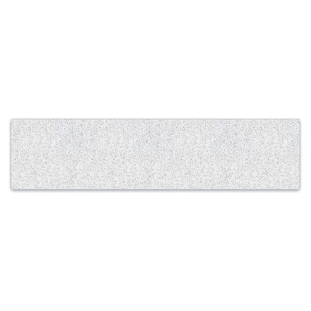Preformed Thermoplastic Pavement Markings, Thermoplastic, 12 in Length, 3 ft Width, White