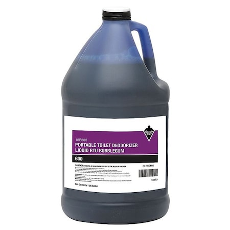 Deodorizer, Size 1 gal., Bubblegum