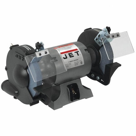 Bench Grinder, 8 in Max. Wheel Dia, 1 in Max. Wheel Thickness, 36/60 Grinding Wheel Grit
