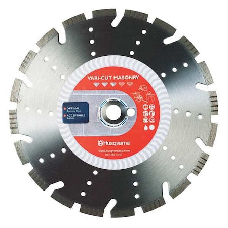 DiamondSawBlade, Diam:14", Thick:0.09"