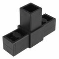 Tee Connector,3 Way,Width 1 In