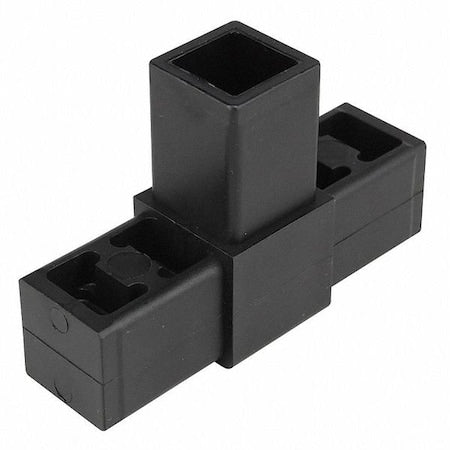 Tee Connector,3 Way,Width 1 In