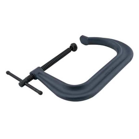 C-Clamp, 6", Steel, Regular Duty, 5400 lb.