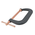 Spatter Resist C-Clamp, 6-1/16", 6600 lb.