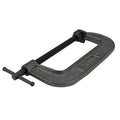 C-Clamp, 4", Iron, Regular Duty, 2150 lb.