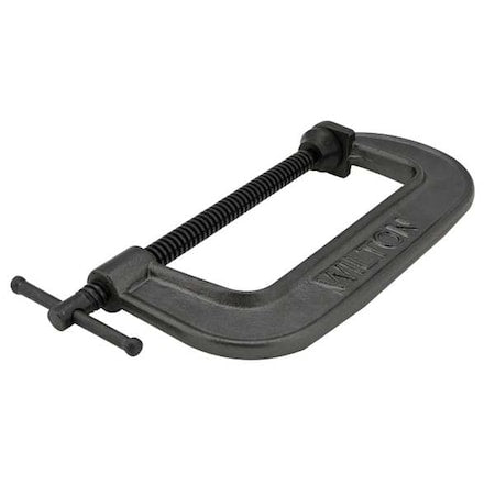 C-Clamp, 4", Iron, Regular Duty, 2150 lb.
