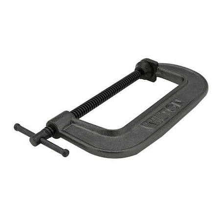 C-Clamp, 8", Iron, Regular Duty, 2750 lb.