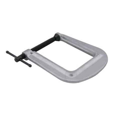 C-Clamp, 2", Iron, Light Duty, 450 lb.