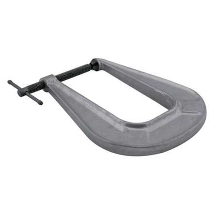 C-Clamp, 2-1/2", Iron, Light Duty, 1600 lb., Min. Opening: 0 in