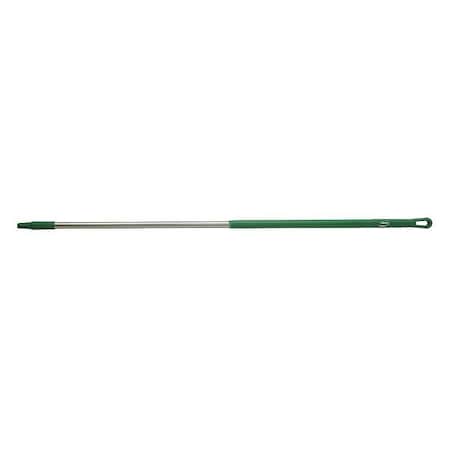 1510mm Color Coded Handle, 1 1/4 in Dia, Green, Stainless Steel