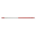 1510mm Color Coded Handle, 1 1/4 in Dia, Red, Stainless Steel