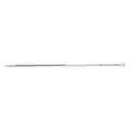 1510mm Color Coded Handle, 1 1/4 in Dia, White, Stainless Steel