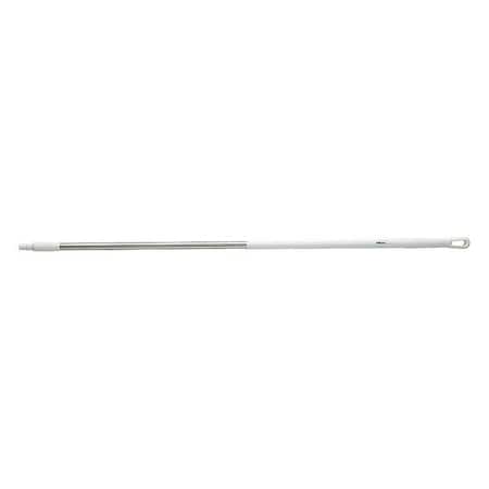 1510mm Color Coded Handle, 1 1/4 in Dia, White, Stainless Steel