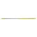 1510mm Color Coded Handle, 1 1/4 in Dia, Yellow, Stainless Steel