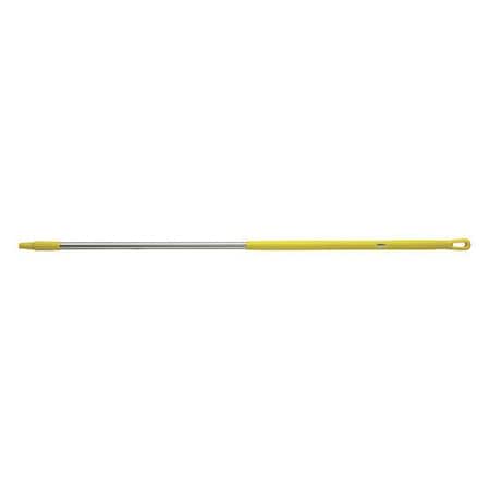1510mm Color Coded Handle, 1 1/4 in Dia, Yellow, Stainless Steel