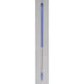 59" Color Coded Handle, 1 1/4 in Dia, Purple, Aluminum
