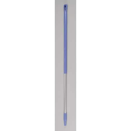 59" Color Coded Handle, 1 1/4 in Dia, Purple, Aluminum