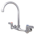Faucet, Splash Mount, Hvy Duty, 8"