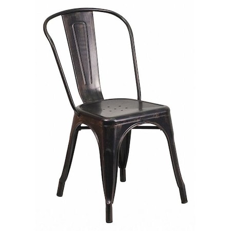 Contemporary Chair, 18 in W 20" L 33" H