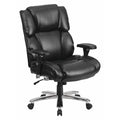 Hercules Office Chair, Black Back, 30 in W 34" L 48" H, Adjustable Padded