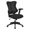 High Back Designer Black Mesh Swivel Ergonomic Office Chair with Adjustable Arms
