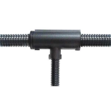 Tee Fitting, B 0.50in/T 0.25in, Nylon, PK10