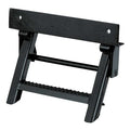 17 3/8 in W Powder Coated Steel Retractable Truck Steps