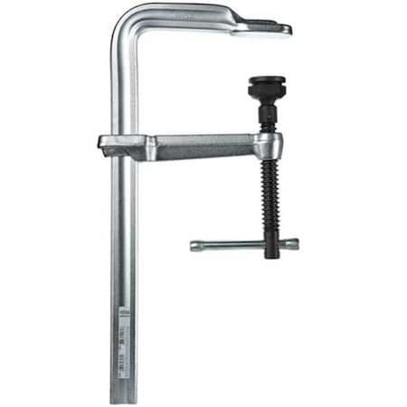 Bar Clamp, Max Jaw Opening 24 in, Throat Depth 5 1/2 in, Steel Handle