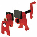 Pipe Clamp, Cast Iron Handle and 2-1/8" Throat Depth