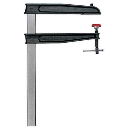 24 in Bar Clamp, Forged Steel Handle and 12 in Throat Depth