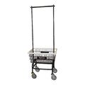 Laundry Cart, Black, 3.4 cu. ft.
