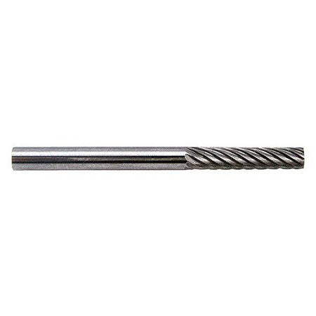 Carbide Bur, Cylindrical Flat End, 1/8