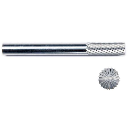 Carbide Bur, End Cut, 1/4