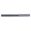 Carbide Bur, Cylindrical Flat End, 1/4