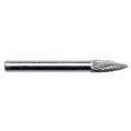Carbide Bur, Pointed Tree, 1/4
