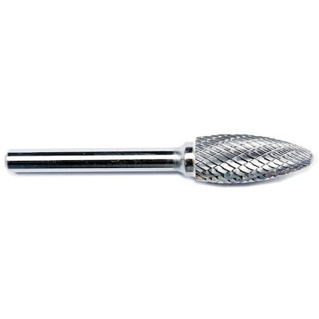 Carbide Bur, Pointed Tree, 1/2