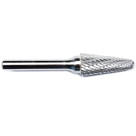Carbide Bur, Round Nose Tree, 1/2
