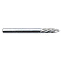 Carbide Bur, Round Nose Tree, 1/4