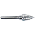 Carbide Bur, Flame, 1/2
