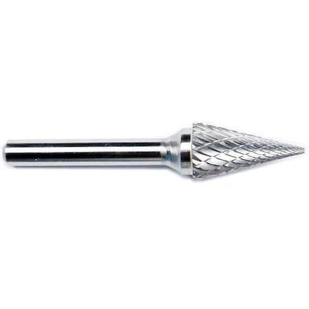 Carbide Bur, Taper Radius End, 5/8