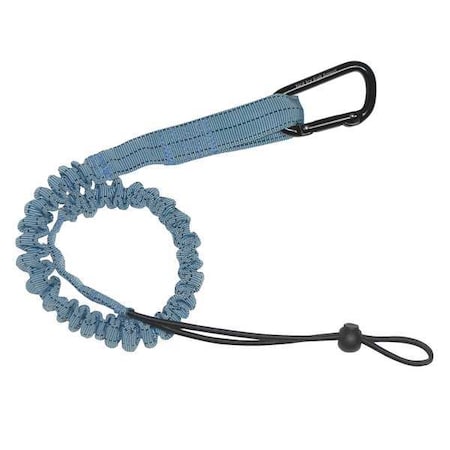 Tool Lanyard, 32 In. L, Polyester, Blue