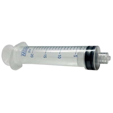 Disp Syringe, Luer Lock, 20 mL, PK100