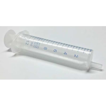 Plastic Syringe, Luer Slip, 10 mL, PK100