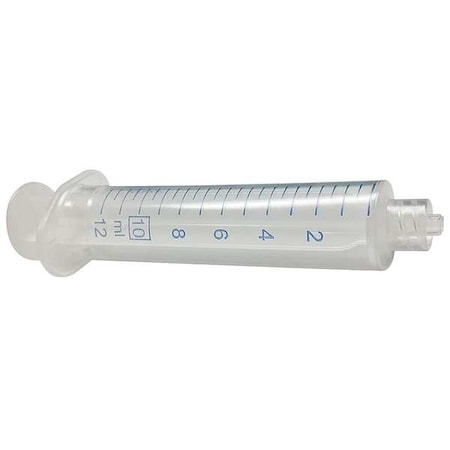 Plastic Syringe, Luer Lock, 10 mL, PK100