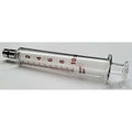 Glass Syringe, Metal Luer Lock, 10 mL