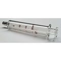 Glass Syringe, Metal Luer Lock, 20 mL