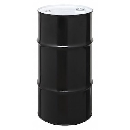 Closed Head Transport Drum, Steel, 16 gal, Lined, Black